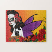 Sugar SKull Fairy Zonsondergang Legpuzzel (Horizontaal)