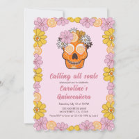 Sugar Skull Floral Quinceanera