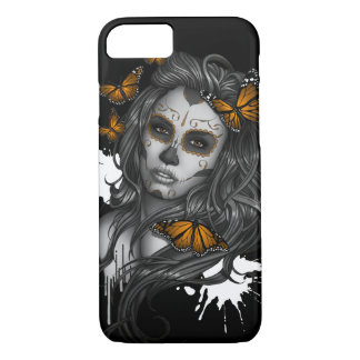 Sugar Skull Girl Case-Mate iPhone Case