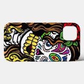 Sugar Skull Girl Case-Mate iPhone Case (Achterkant (horizontaal))