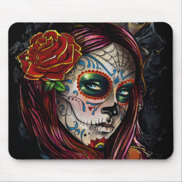 Sugar Skull Girl, Dia de los Muertos #7 Muismat