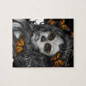 Sugar Skull Girl Legpuzzel (Horizontaal)