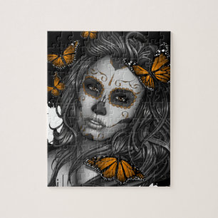 Sugar Skull Girl Legpuzzel