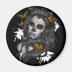 Sugar Skull Girl Magneet