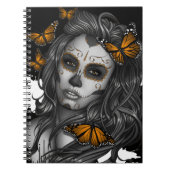 Sugar Skull Girl Notitieboek (Voorkant)