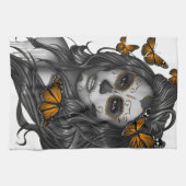 Sugar Skull Girl Theedoek (Horizontaal)