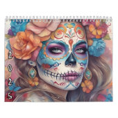 Sugar Skull Girls 2025 Dia de los Muertos Kalender (Hoes)