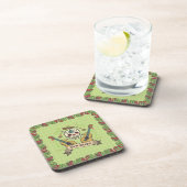 Sugar Skull & Gitaren Dia de Muertos | Onderzetter (Rechterzijde)