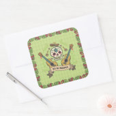 Sugar Skull & Gitaren Dia de Muertos | STICKER (Envelop)