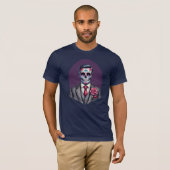 Sugar Skull Groom I Do T-shirt (Voorkant volledig)