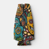 SUGAR SKULL Halloween Bottle Cooler (Achterkant)