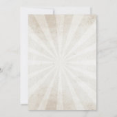 Sugar Skull Halloween Engagement Party Uitnodigen Kaart (Achterkant)