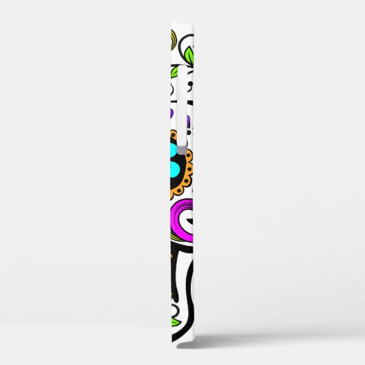 Sugar Skull iPhone hoesje (Achterkant / Links)