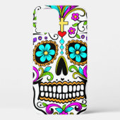 Sugar Skull iPhone hoesje (Achterkant)