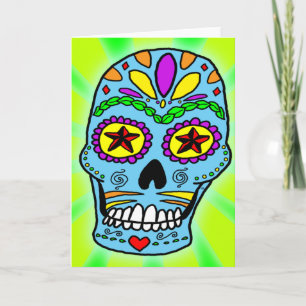 Sugar Skull-Kaart Kaart