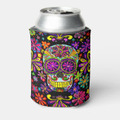 Sugar Skull-Koelbox Blikjeskoeler (Blikje Achterkant)