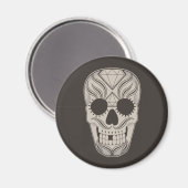 Sugar Skull kunstmagneet Magneet (Voorkant / Achterkant)