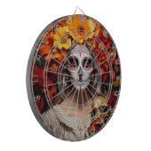 Sugar Skull Lady Dartboard Dartbord (Voorkant Links)