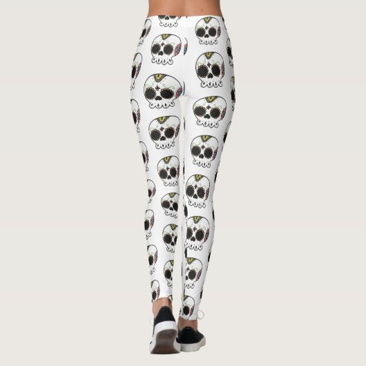 Sugar SKULL legging (Achterkant)