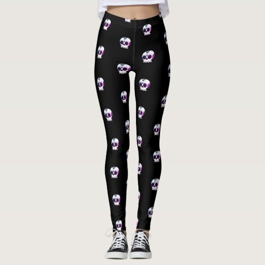 Sugar SKULL  Leggings (Voorkant)