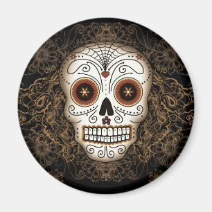 Sugar Skull Magnet