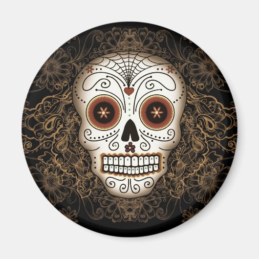  Sugar Skull Magnet (Voorkant)