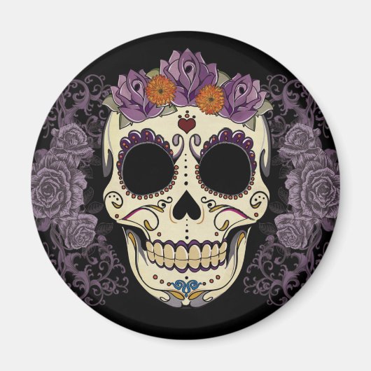 Sugar Skull Magnet (Voorkant)