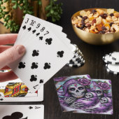 Sugar Skull Mama and Her Baby Pokerkaarten (Insitu)