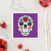 Sugar Skull Mexicaans Spaans Skeleton Party Servet (Insitu)