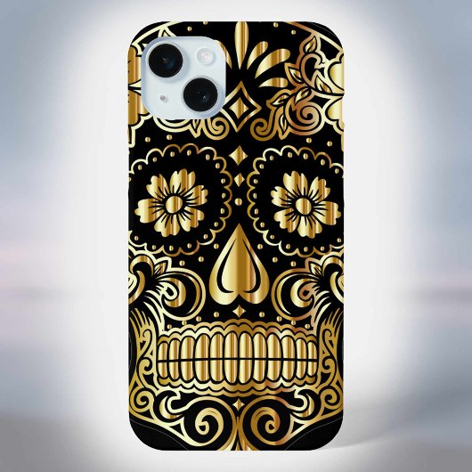 Sugar Skull Mexicaanse dag van de dode culturele k Case-Mate iPhone Case