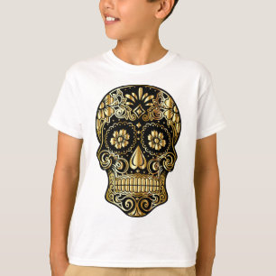 Sugar Skull Mexicaanse dag van de dode culturele k T-shirt