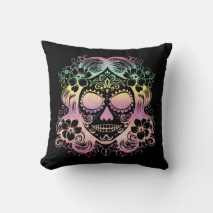Sugar Skull Mooie La Catrina Dag van de Doden Kussen