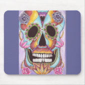 Sugar Skull Mousepad Muismat (Voorkant)