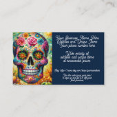 Sugar Skull Oddities Unieke Verkoop Winkel Verkoop Visitekaartje (Voorkant)
