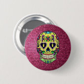 Sugar Skull overleden door de dode Button (Voorkant /achterkant)