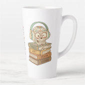 Sugar Skull Passionate About Reading Latte Mok (Rechts)