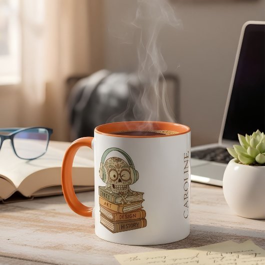 Sugar Skull Passionate About Reading Mok