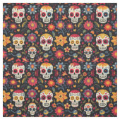 Sugar Skull Pattern-Day van de dode stof door de (Swatch)