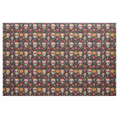 Sugar Skull Pattern-Day van de dode stof door de (Fat Quarter)
