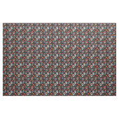 Sugar Skull Pattern - Naadloze Dag van de Doden Stof (Yard (91,4 cm))