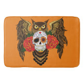 Sugar SKull Rozen Uil Badmat (Voorkant)