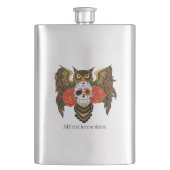 Sugar Skull Rozen Uil Flacon (Voorkant)