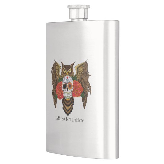 Sugar Skull Rozen Uil Flacon (Links)