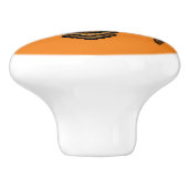 Sugar Skull Rozen Uil Keramische Knop (Zijkant)