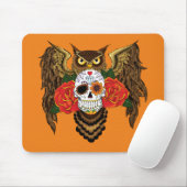 Sugar SKull Rozen Uil Muismat (Met muis)