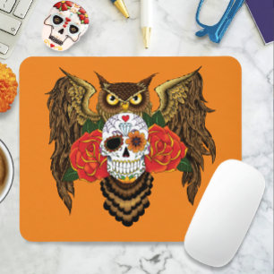 Sugar SKull Rozen Uil Muismat