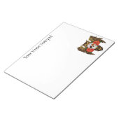 Sugar SKull Rozen Uil Notitieblok (Schuin)