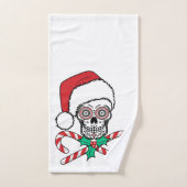 Sugar Skull Santa Bad Handdoek (Handdoek)