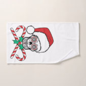 Sugar Skull Santa Bad Handdoek (Handdoek)