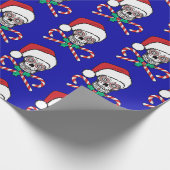 Sugar Skull Santa Cadeaupapier (Hoek)
